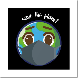 save the planet Posters and Art